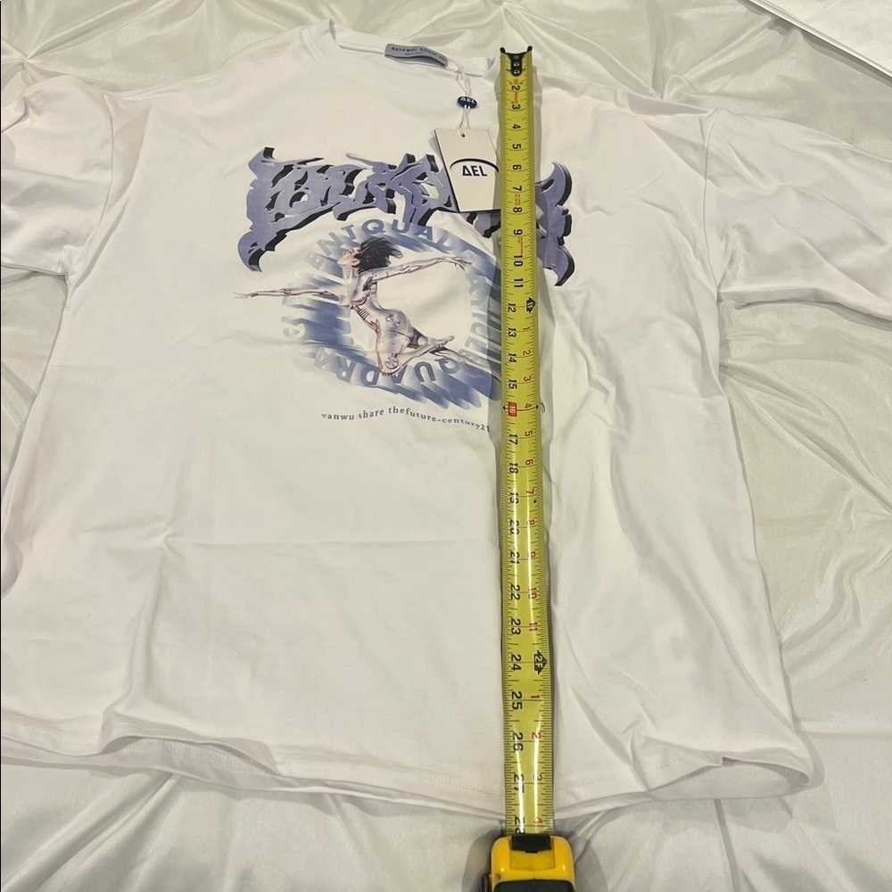 Aelfric Eden White T-Shirt size S - Picture 9 of 10